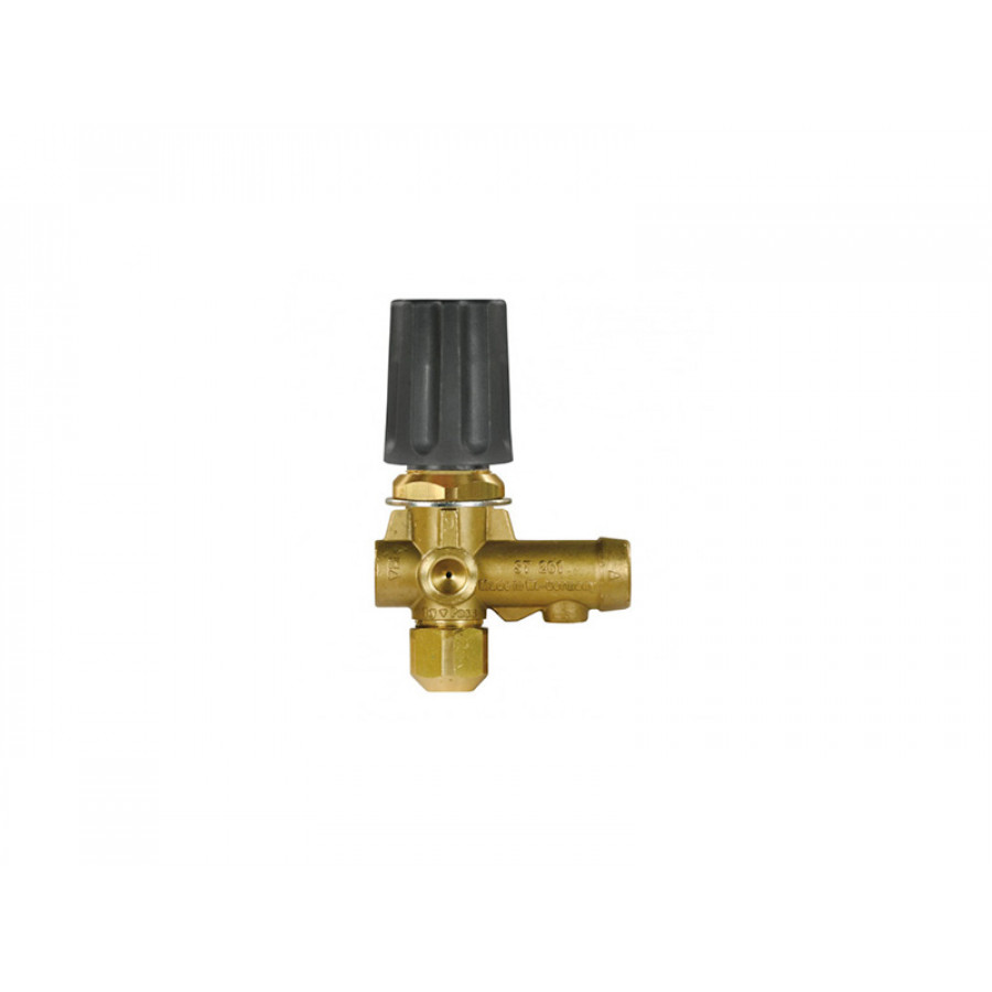 Регулятор давления ST-261, 250bar, 30 l/min, вход 3/8внут, выход 3/8внут, bypass 1/4внут, манометр 1