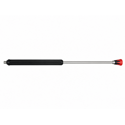 Копье S007 (60см, 1/4ш-г, 400бар, оцинк, термо, прямое, красн) R+M