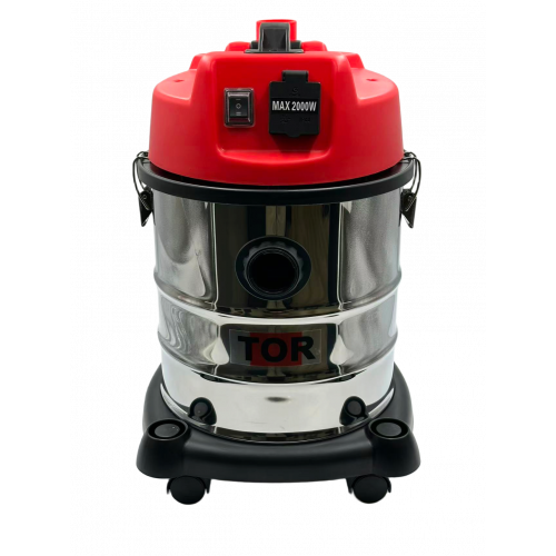 Пылесос строительный WL092A-20L INOX (с розеткой)
