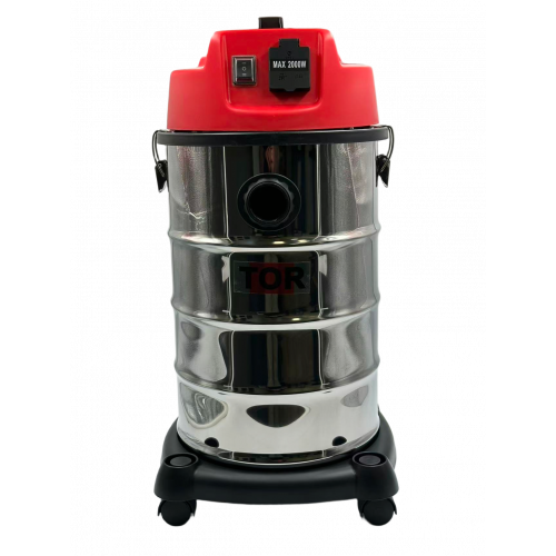 Пылесос строительный WL092A-30L INOX (с розеткой) Пылесос строительный WL092A-30L INOX (с розеткой)