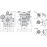 Мембранный насос AR 250 bp C/F ø25 BlueFlex™ арт. 32044