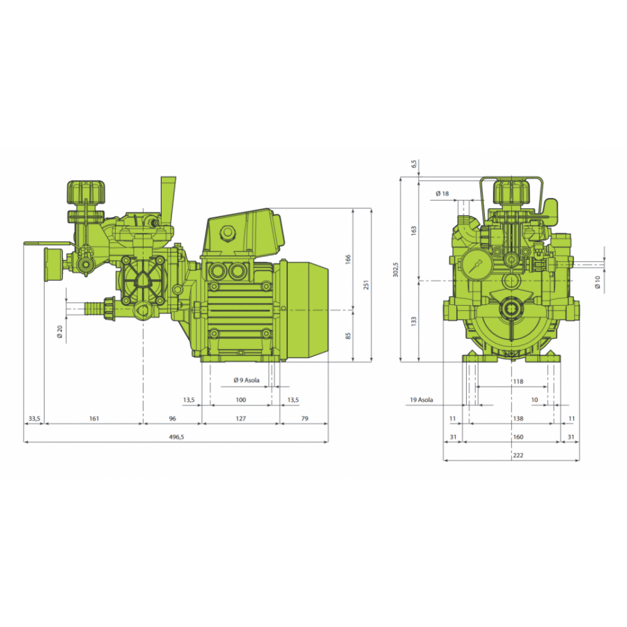 Моноблок AR 252 ET BlueFlex™ VRI (GR 30) арт. 32181