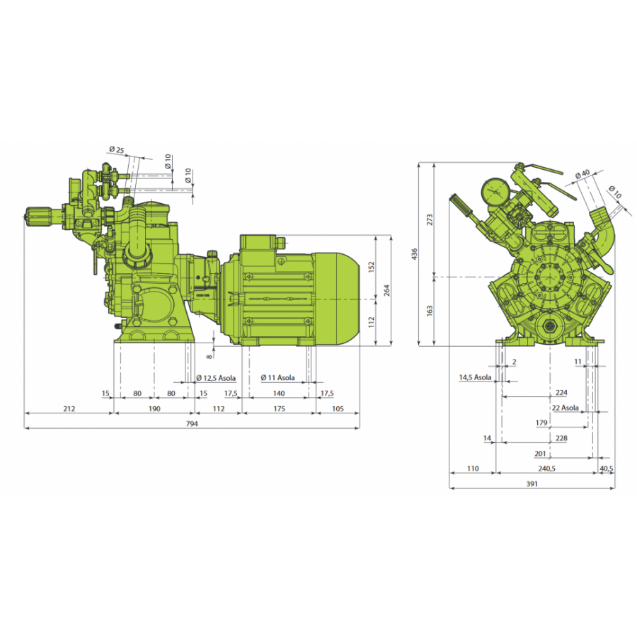 Моноблок AR 813 ET BlueFlex™ GCI (VDR 50 I) арт. 32237 Моноблок AR 813 ET BlueFlex™ GCI (VDR 50 I) арт. 32237