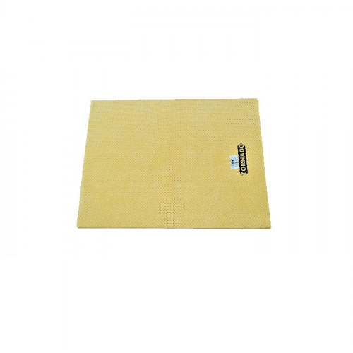Искусственная замша перфорированная (PVC) MC-300PL (жёлтая) (55х40см)
