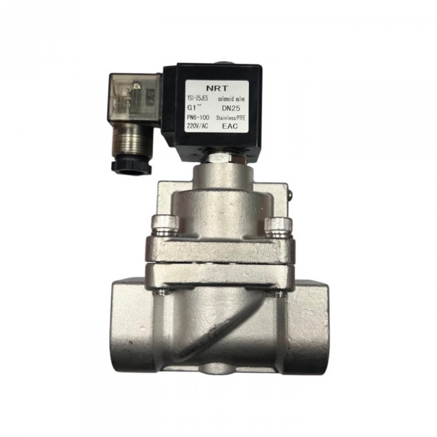 Клапан электромагнитный YSI-25JES, 6-100 бар, DN25, 220 В/AС, G1