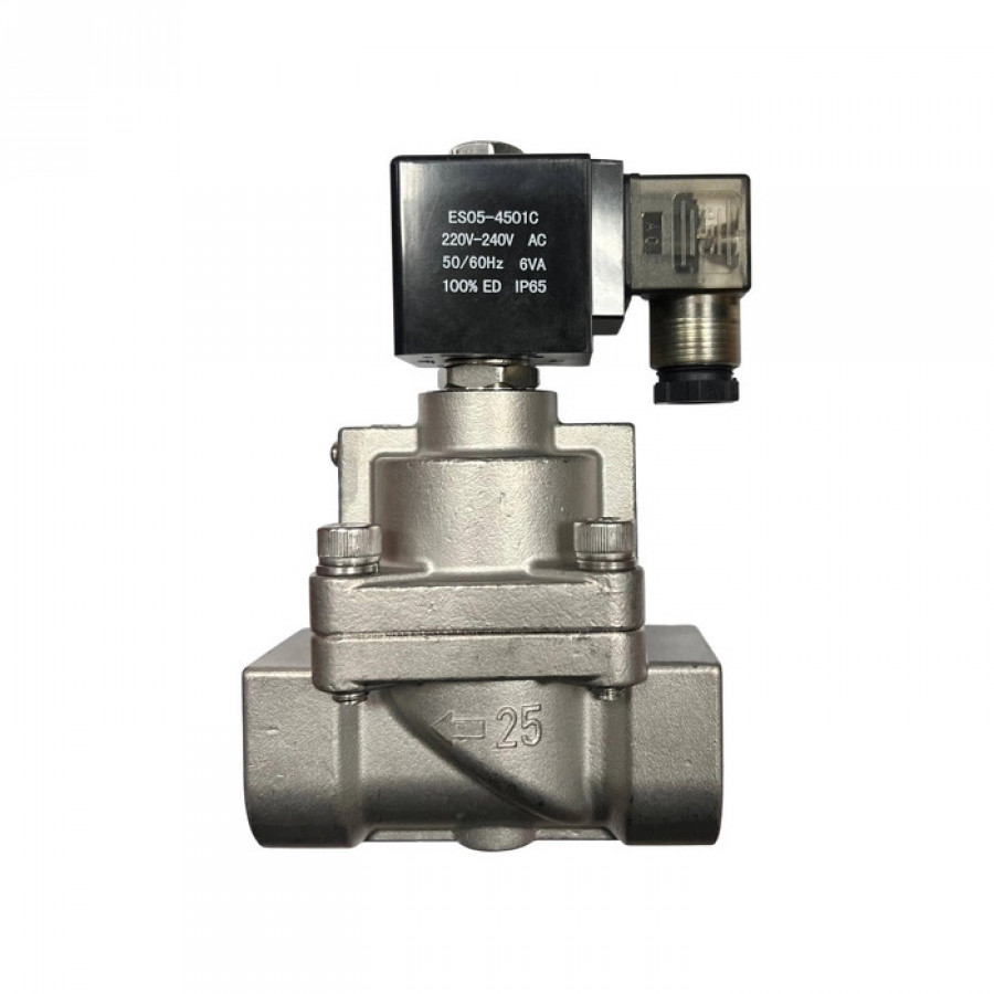 Клапан электромагнитный YSI-25JES, 6-100 бар, DN25, 220 В/AС, G1