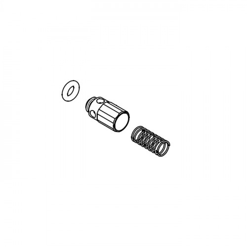 Комплект клапана обратного VRT3, VRF2, VHP39 (клапан, кольцо, пружина), 015041
