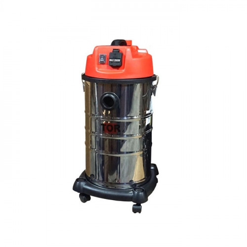 Пылесос строительный WL092A-30L INOX (с розеткой)