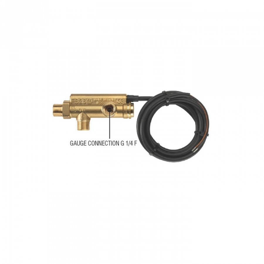 Выключатель потока FS26, 3/8M-3/8M-1/4F, 2 л/мин, 3А, 250V