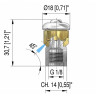 Форсунка каналопромывочная PA STR-1/8 (060, 1/8 Форсунка каналопромывочная PA STR-1/8 (060, 1/8
