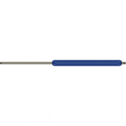 Копье ST002 (80см, 1/4ш-ш, 500бар, нерж, термо, прямое, синее) R+M