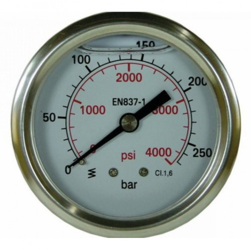 Манометр (250бар, 1/4 Манометр (250бар, 1/4