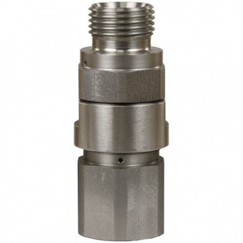 Вращающееся соединение R+M (72мм, 1/2F-1/2M, 600бар) Вращающееся соединение R+M (72мм, 1/2F-1/2M, 600бар)